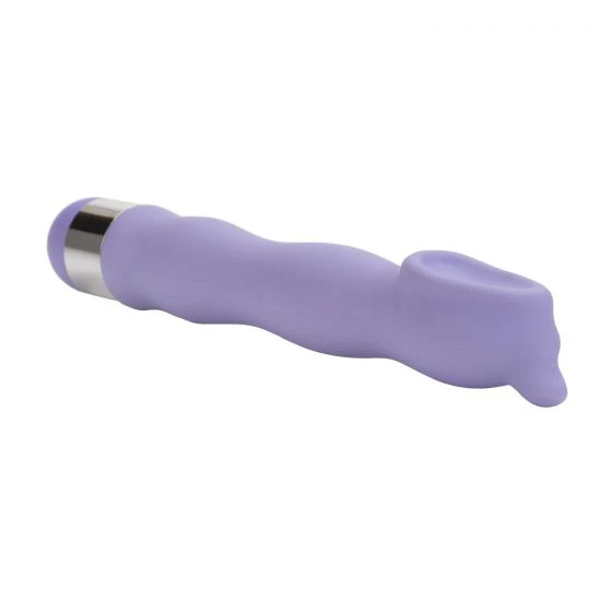 Vibrador 10-Function Clitoral Hummer Purple - Image 3