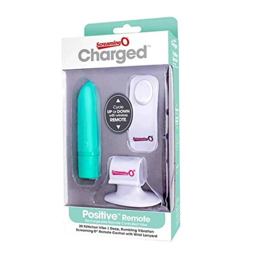 Vibrador Positive Remote Control - Kiwi