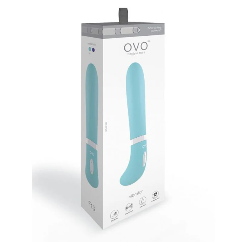 Vibrador Ovo F13 Vibrator - Aqua
