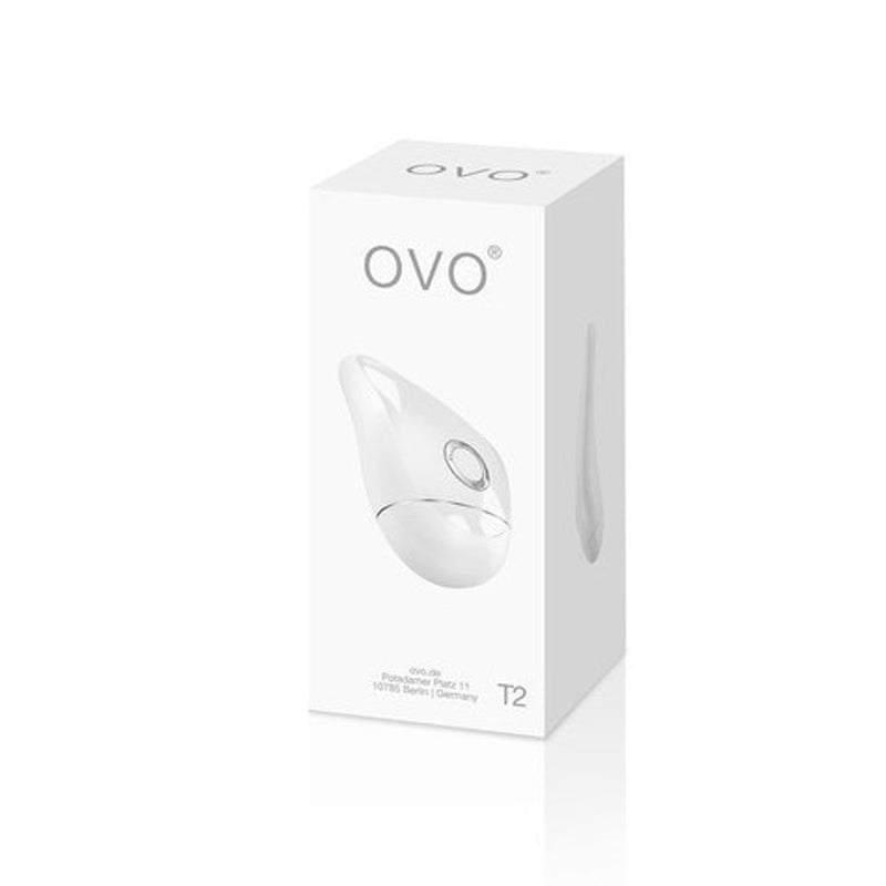 Vibrador Ovo T2 Lay On - White