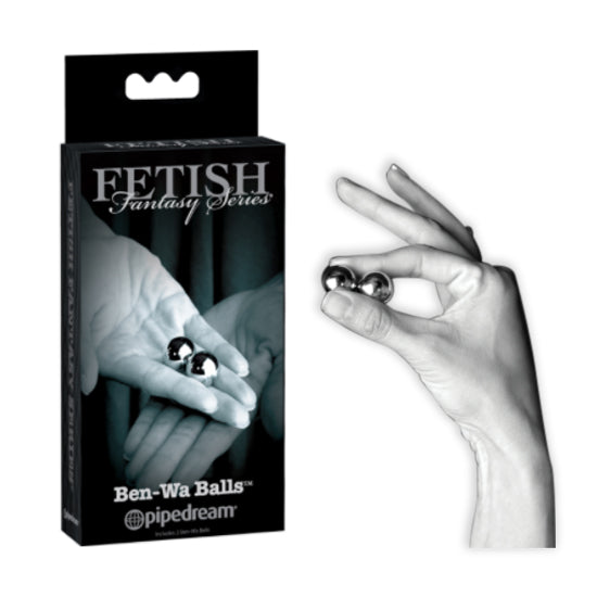Kegel Fetish Fantasy Series Limited Edition Ben-Wa Balls - Silver