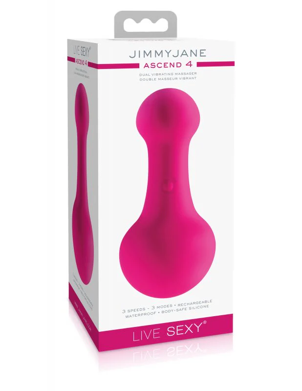 Vibrador Jimmyjane Live Sexy Ascend 4 Dual Vibrating Massager - Image 2
