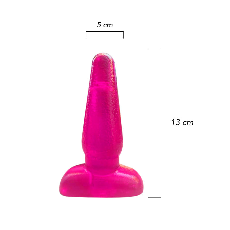 Plug Anal Jelly Butt Plug - Violet - Image 2