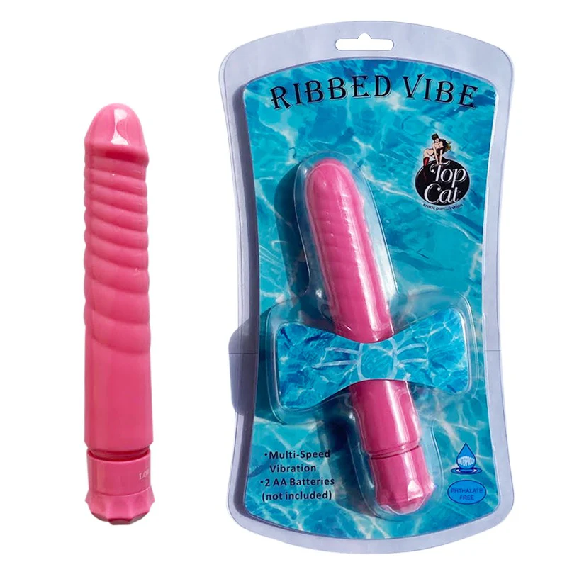 Vibrador Ribbed Vibe-Pink