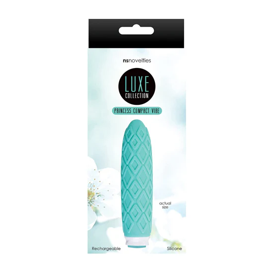 Vibrador Luxe Compact Vibe Princess - Turquoise - Image 2