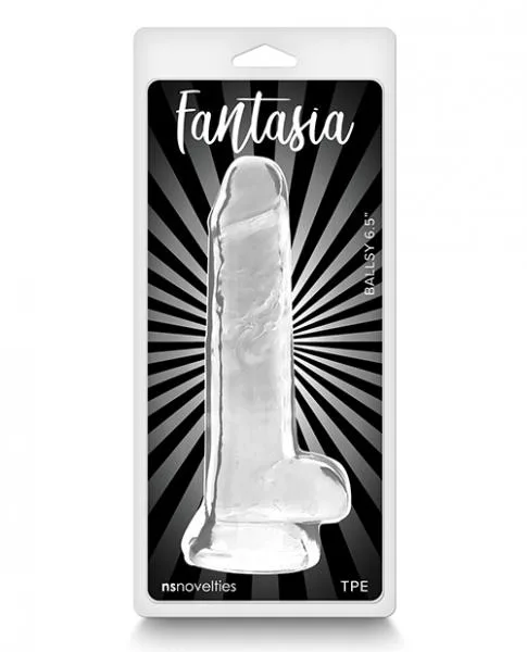 Dildo Fantasia - Ballsy 6.5in. - Clear