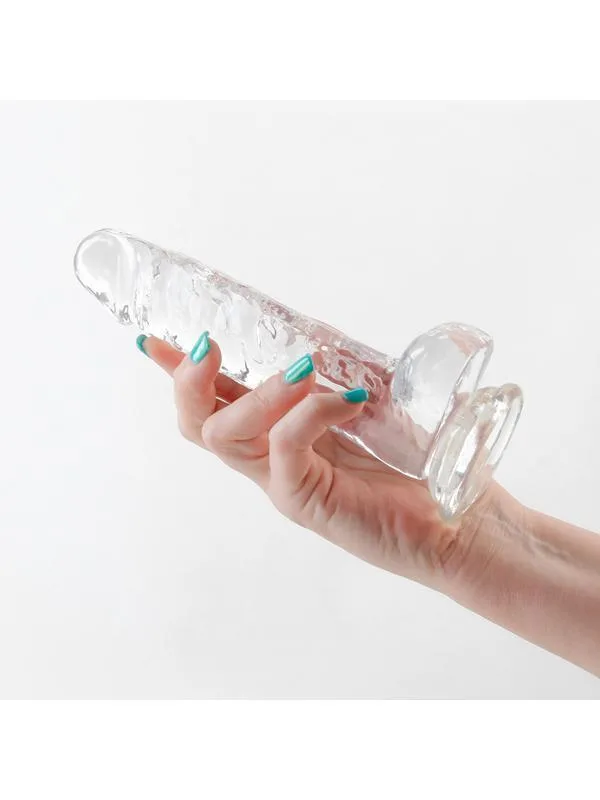 Dildo Fantasia - Ballsy 6.5in. - Clear - Image 2