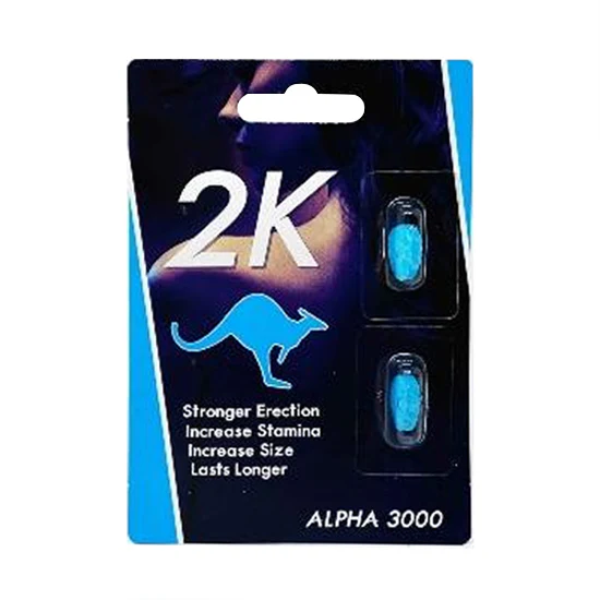Estimulante Kangaroo Alpha 3000 2 Pills