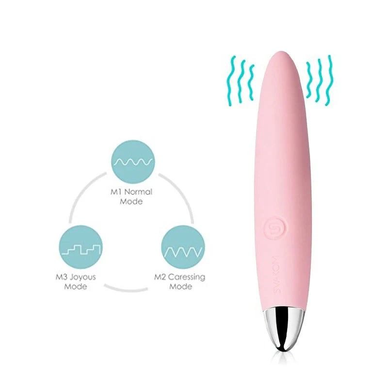 Vibrador Daisy Pale Pink Svakom - Image 2