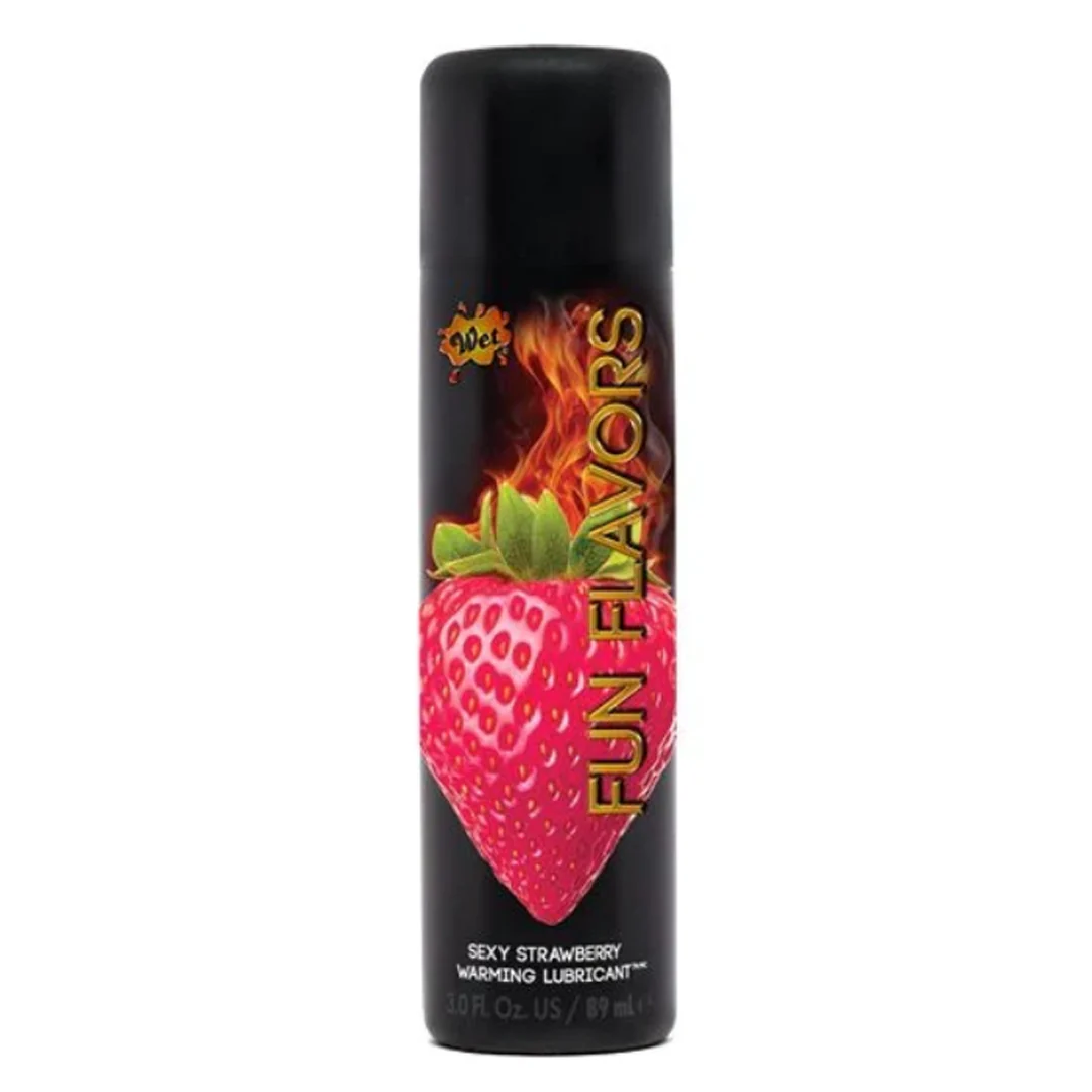 Lubricante Wet Fun Flavors Sexy Strawberry 3 Oz