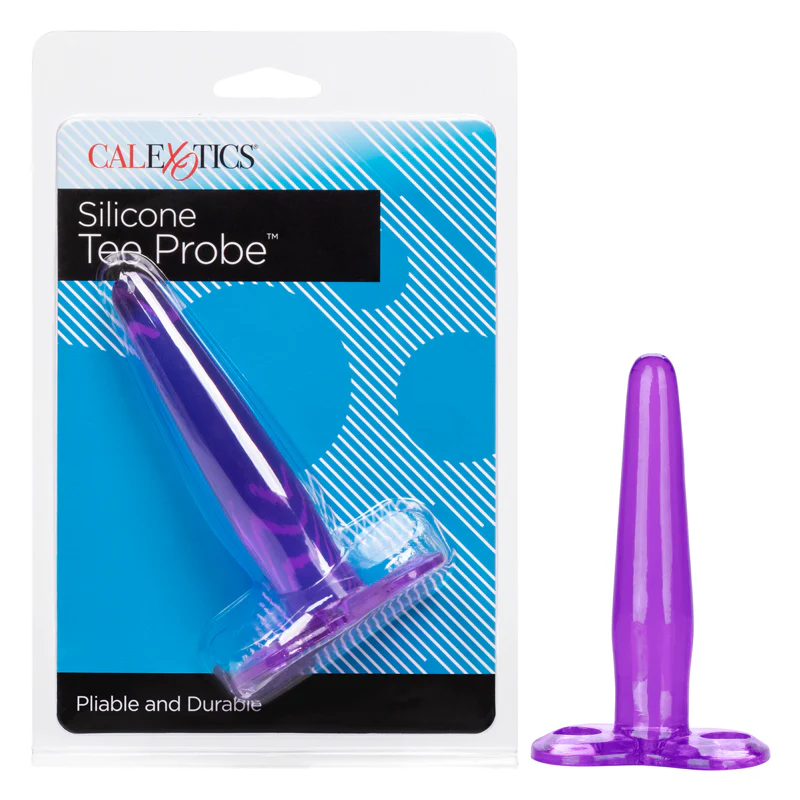 Plug Anal Silicone Tee Probe - Purple