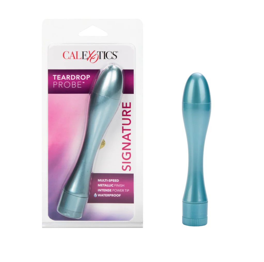 Vibrador Teardrop Probe - Blue