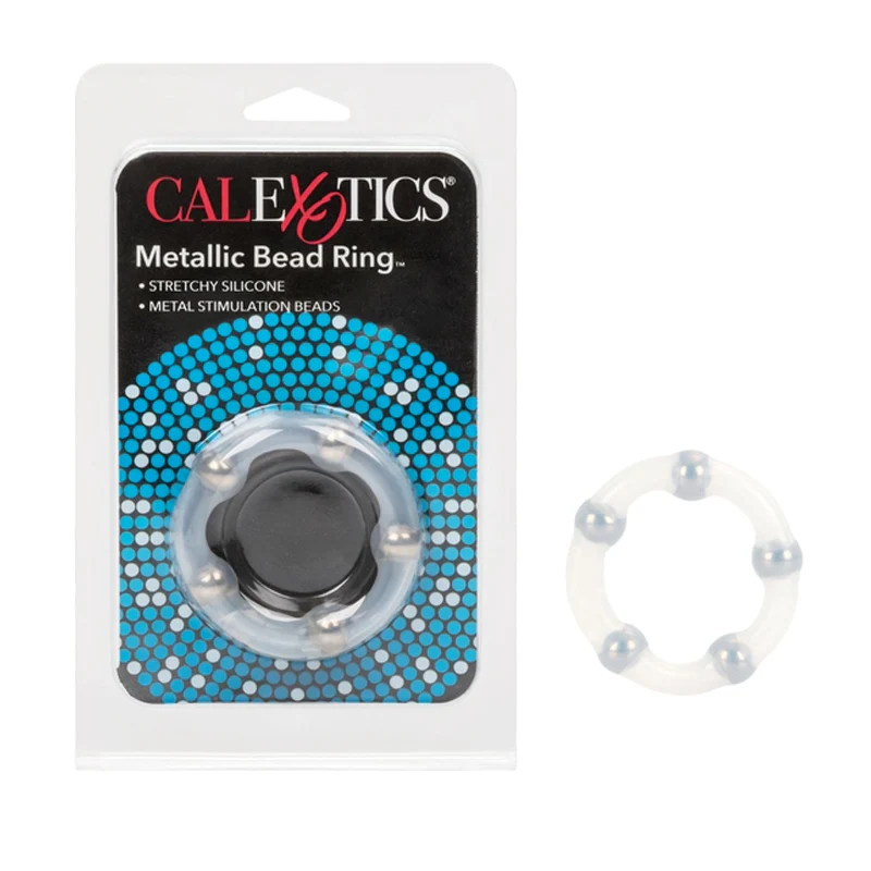 Anillo Metallic Bead Ring