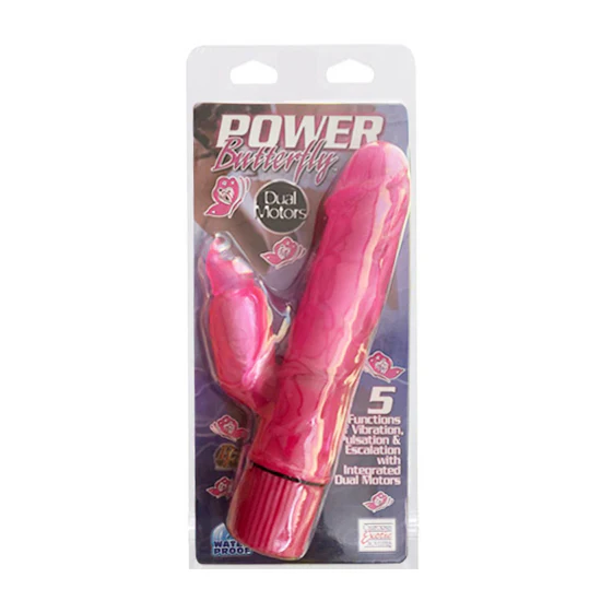 Vibrador Power Butterfly Pink
