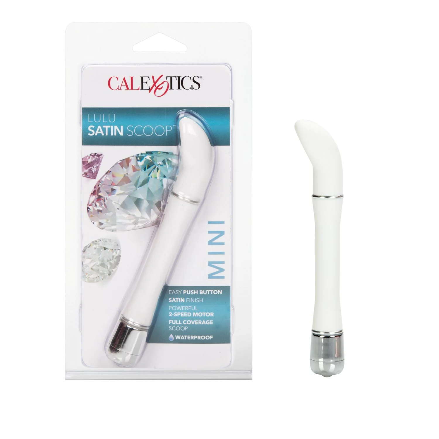 Vibrador Lulu Satin Scoop - White