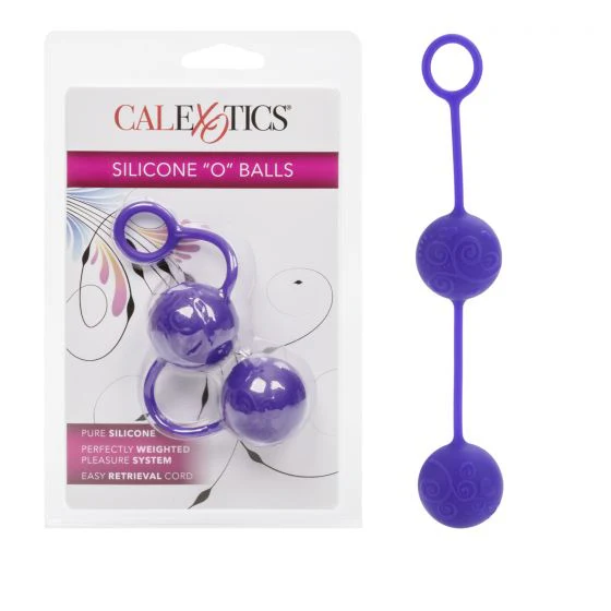 Kegel Silicone in.Oin. Balls - Purple