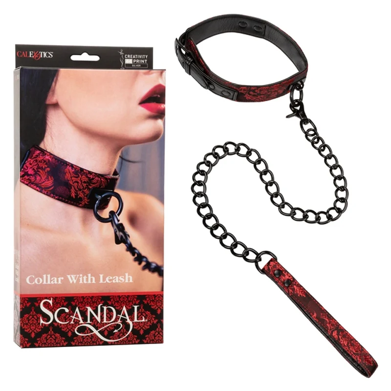 Collar Scandal Collar With Leash