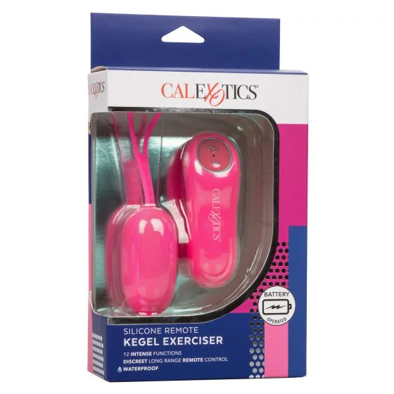 Kegel Silicone Remote Kegel Exerciser Pink