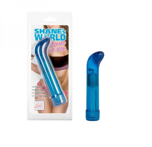 Vibrador Shanes World Sparkle G Vibe - Blue