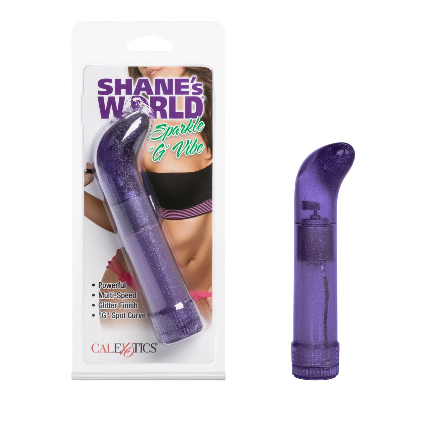 Vibrador Shanes World Sparkle G Vibe - Purple