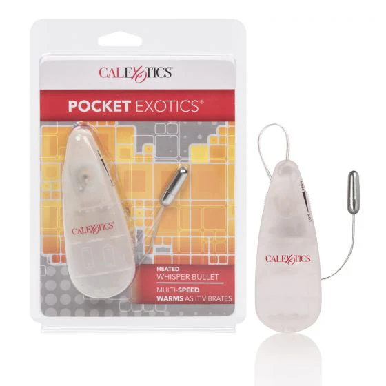 Vibrador Pocket Exotics Heat Whisper Bullet