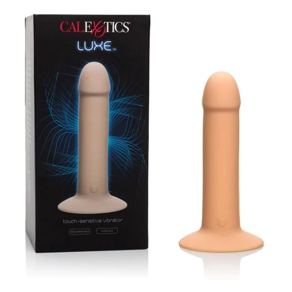 Dildo Luxe Touch Sensitive 6.5in. - Vanilla