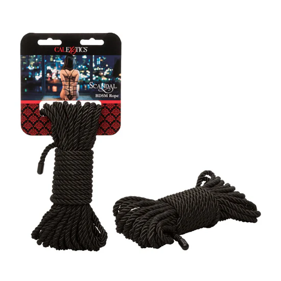Cuerda Scandal Bdsm Rope 10M-Black