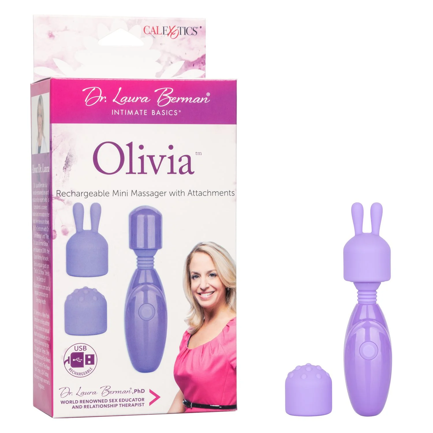 Vibrador Olivia Rechargeable Mini Massager