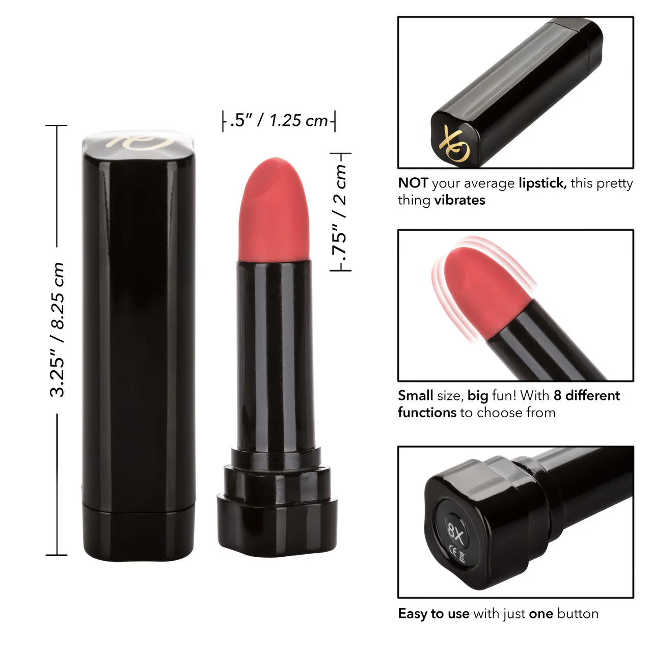 Vibrador Hide & Play Lipstick - Purple - Image 2
