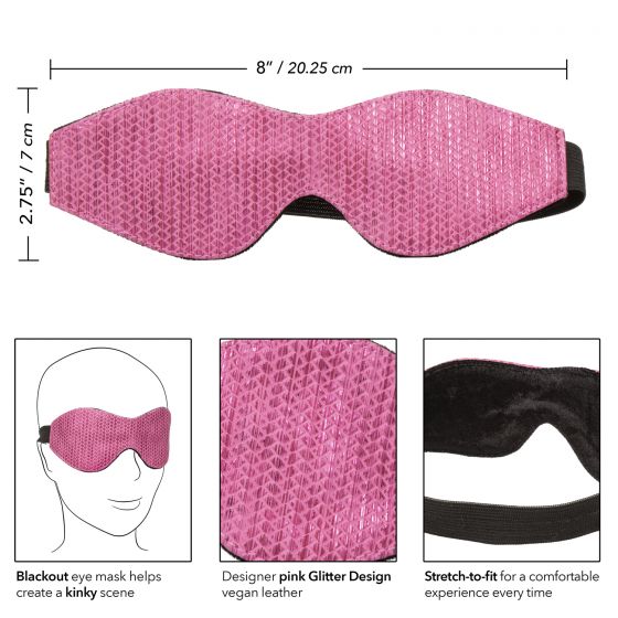 Venda Eye Mask - Tickle Me Pink - Image 3