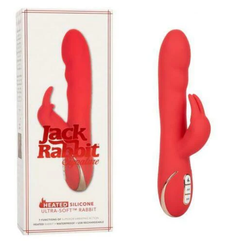 Vibrador Jack Rabbit Signature Heated Silicone Ultra Soft