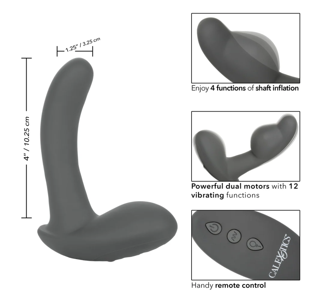 Masajeador de Próstata Eclipse Remote Control Inflatable Probe - Image 2