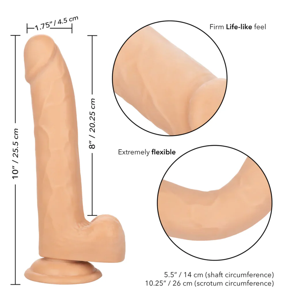 Dildo Size Queen 20 cm - Ivory - Image 2
