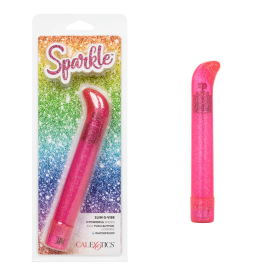 Vibrador Sparkle Slim G-Vibe - Pink