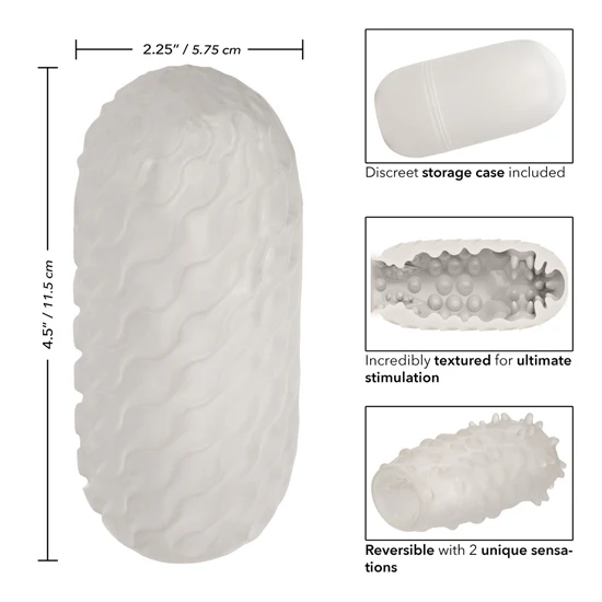 Masturbador Boundless Reversible Nubby Stroker - Image 2