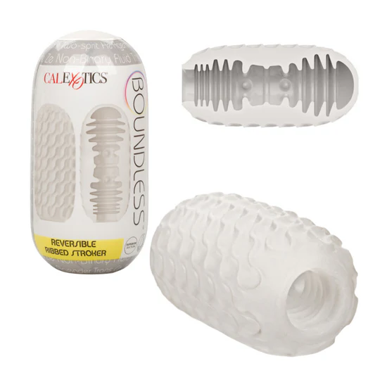 Masturbador Boundless Reversible Ribbed Stroker