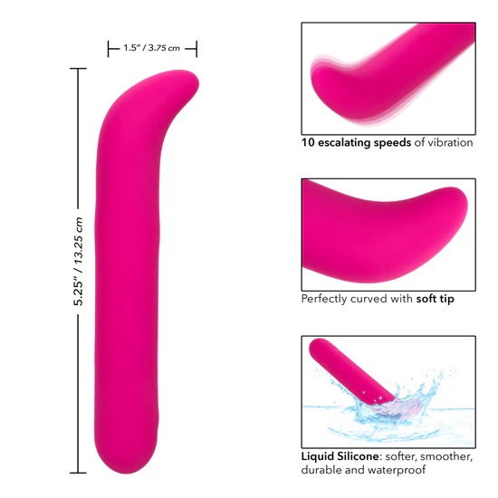 Vibrador Bliss Liquid Silicone G Vibe - Image 2