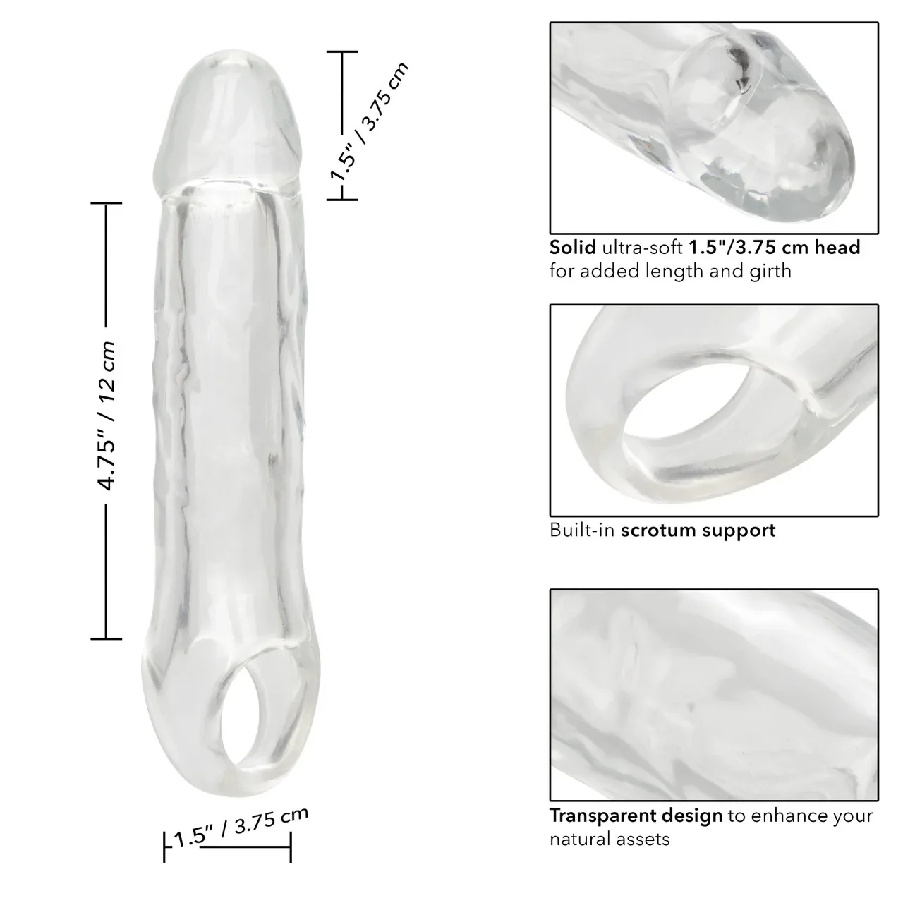 Extensión Performance Maxx Clear Extension 6.5in. - Image 2