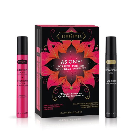 Set Intensificador Retardante As One 5% KamaSutra