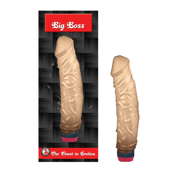 Dildo Big Boss-Flesh Vibrating Dildo 7.5in.