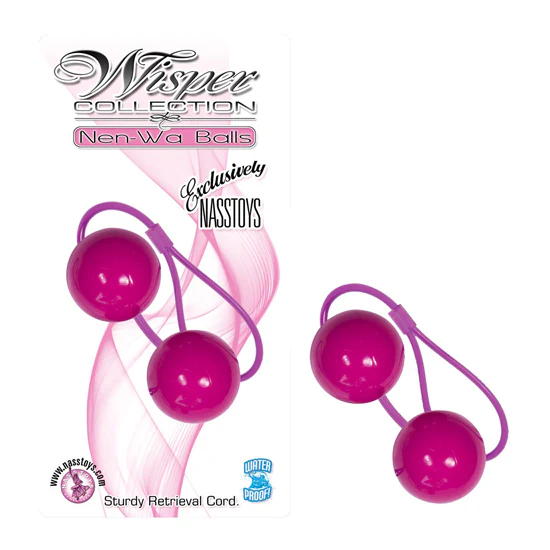 Kegel Wisper Collection Nen-Wa Balls - Purple