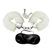 Esposas Dominant Submissive Love Cuffs-White