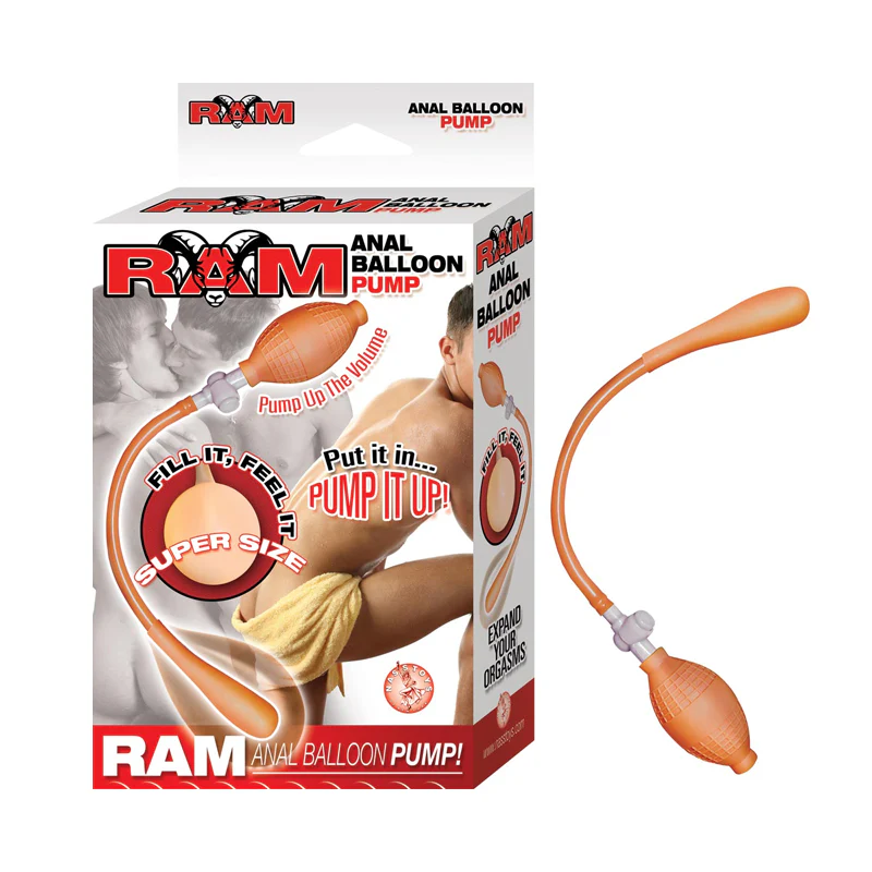 Plug Anal Ram Anal Balloon Pump-Flesh