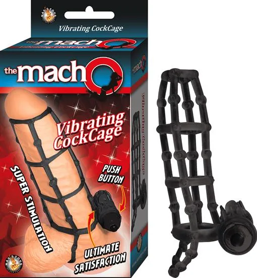 Jaula The Macho Vibrating Cockcage-B
