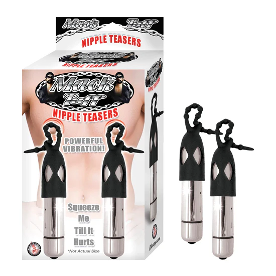 Pezoneras Mack Tuff Nipple Teasers-Silver