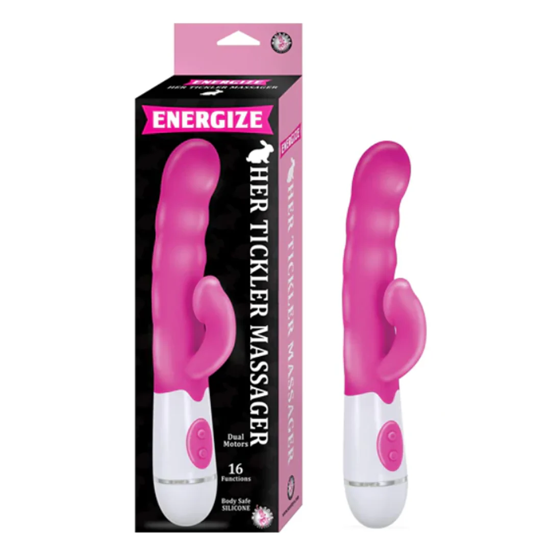 Vibrador Energize Her Tickler Massager- Pink