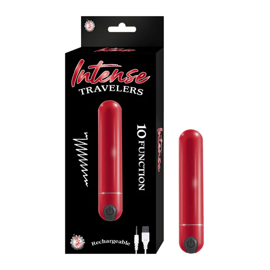 Vibrador Intense Travelers-Red