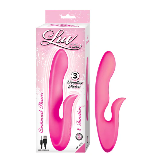 Vibrador Luv Contoured Pleaser-Pink
