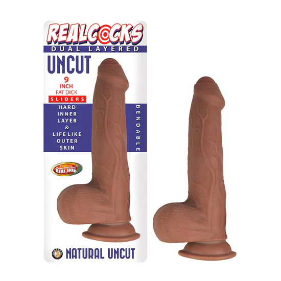 Dildo Realcocks Dual Layered Uncut S 23 cm