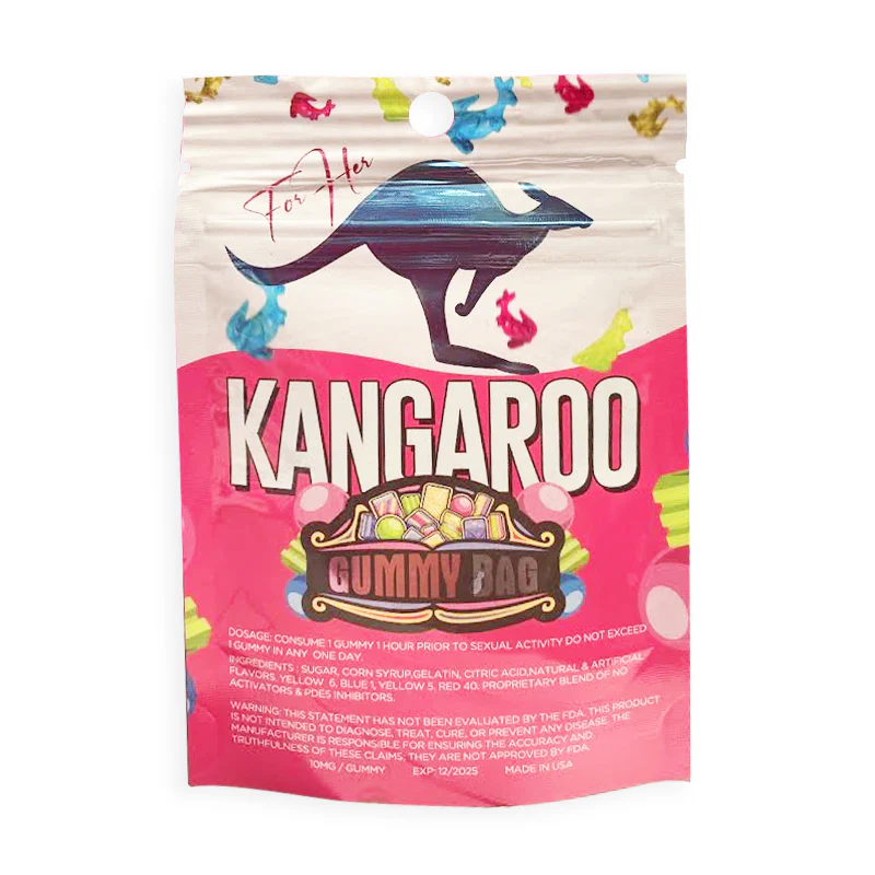 Estimulante Kangaroo Gummy Pink 1Ct